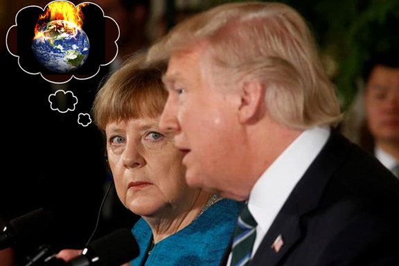 Merkel's thoughts on Trump